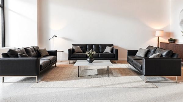 Top 5 styles de canapés noirs pour embellir votre intérieur